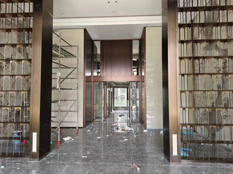 不銹鋼條屏風(fēng)